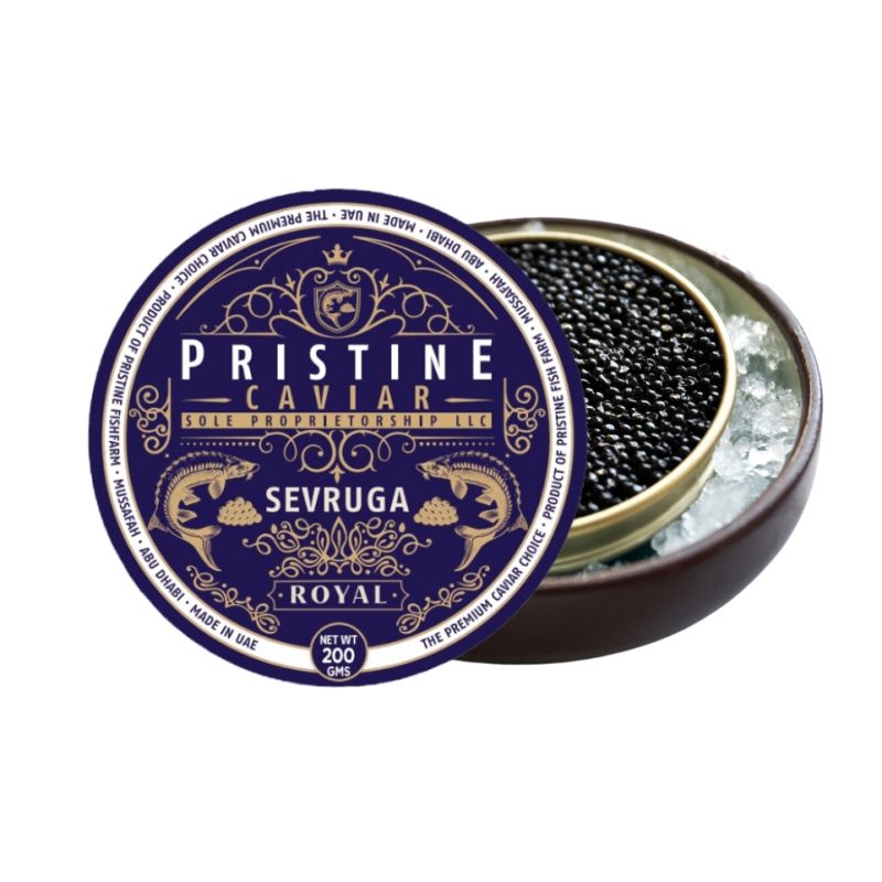 Pristine Royal Sevruga Caviar 250g