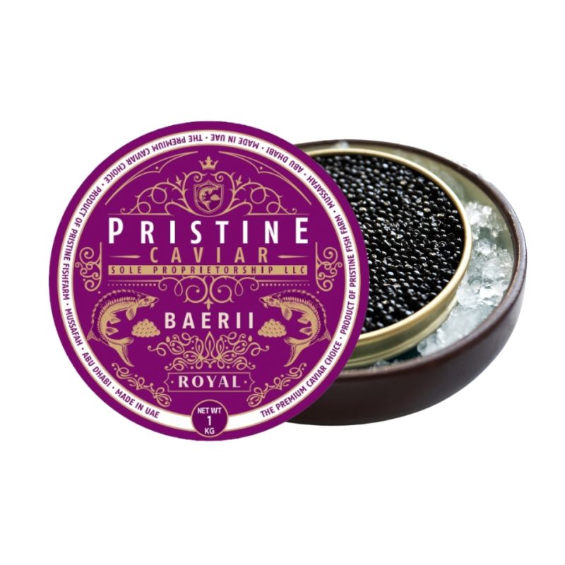 Pristine Royal Baerii Caviar 1kg
