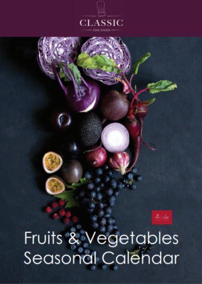 Fruits & Vegetables Season Calendar